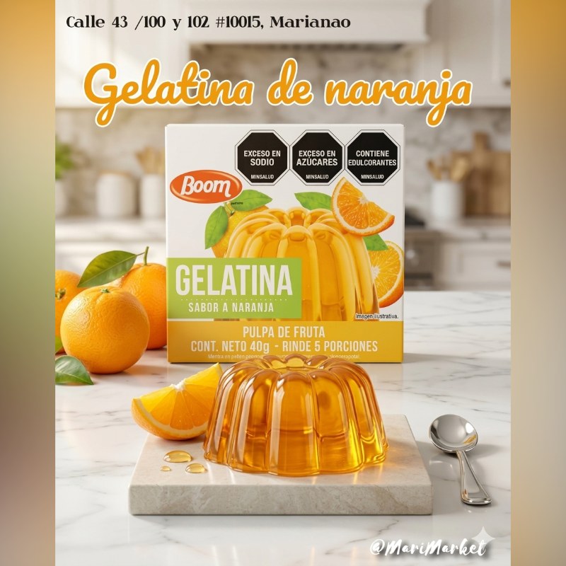 Gelatina d' naranja