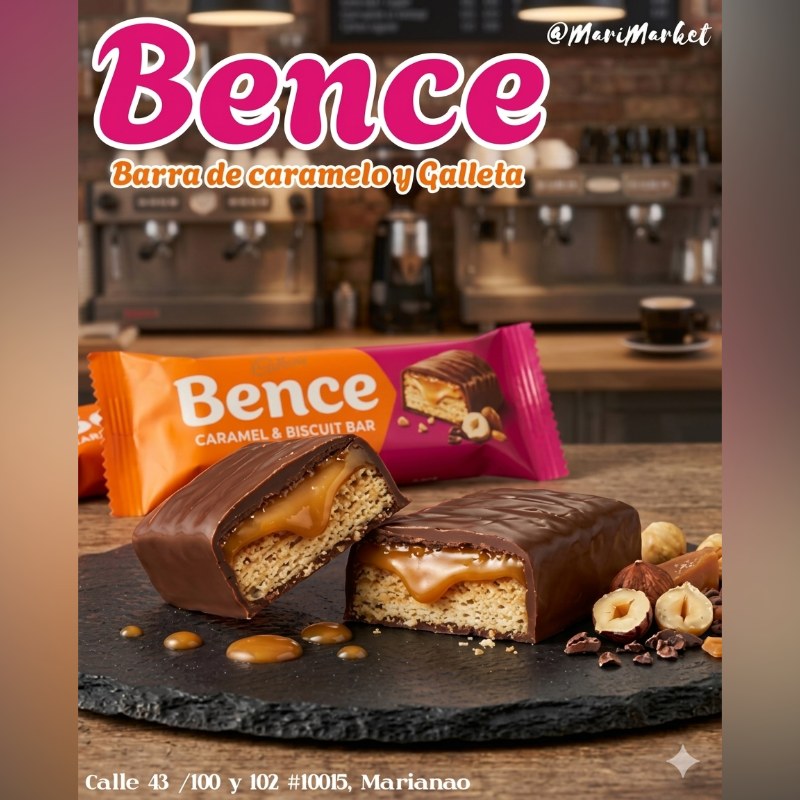 Barra de Caramelo y Calletas Bence