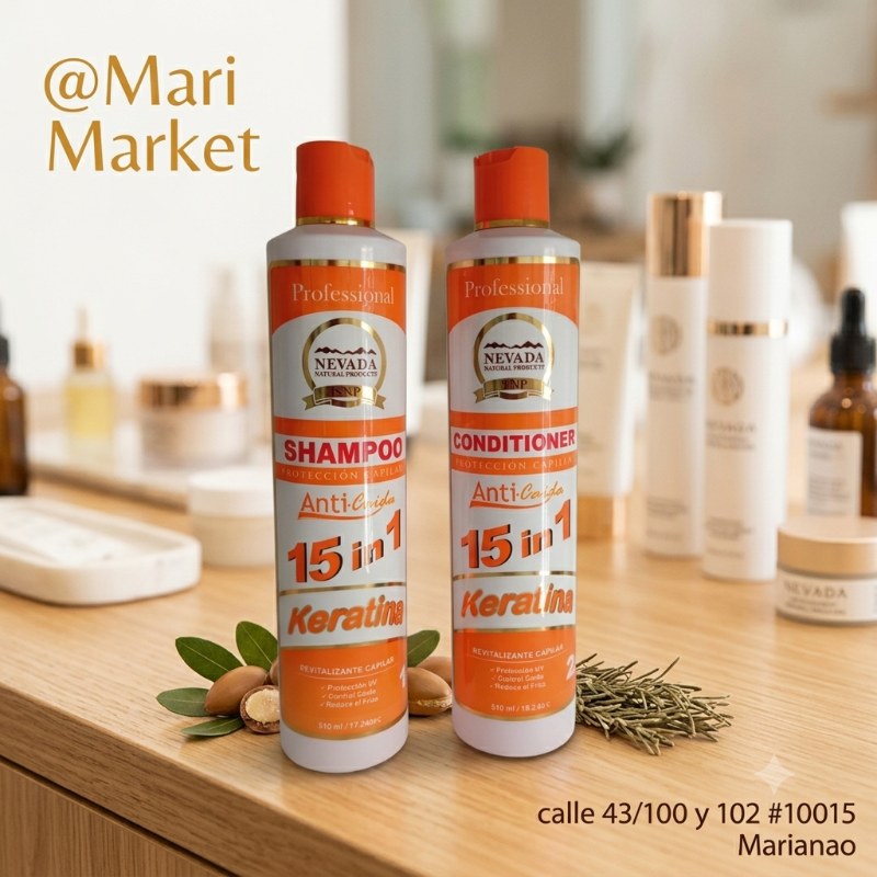 Juego de Shampoo y Acondicionador Nevada