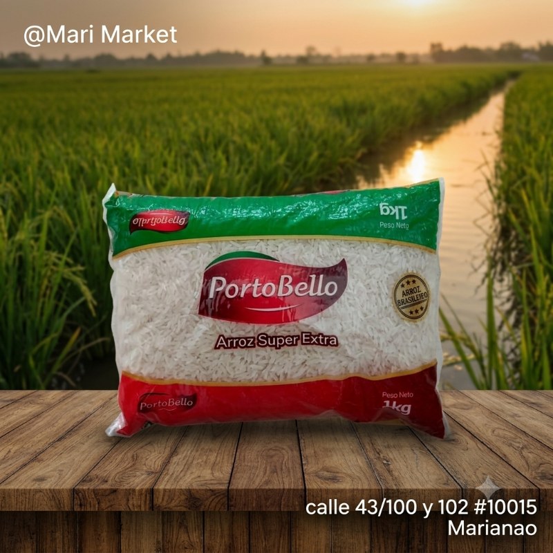 Arroz 1kg PortoBello
