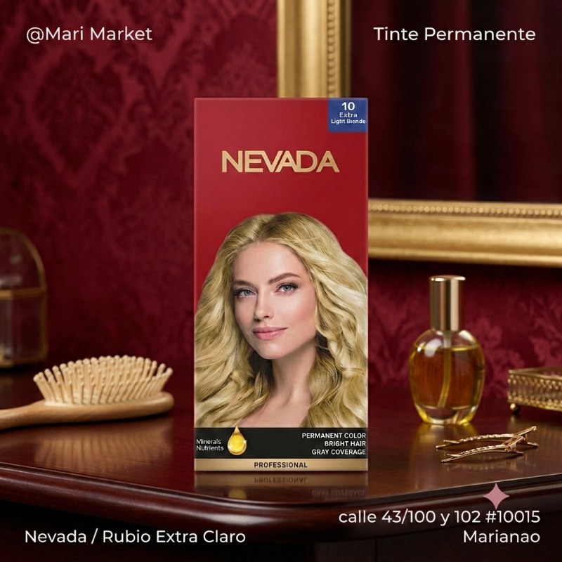 Tinte Nevada Rubio Extraclaro