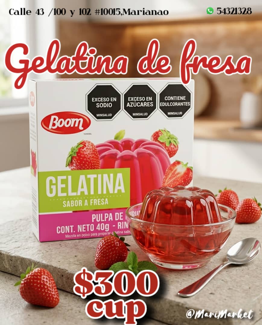 Gelatina en polvo