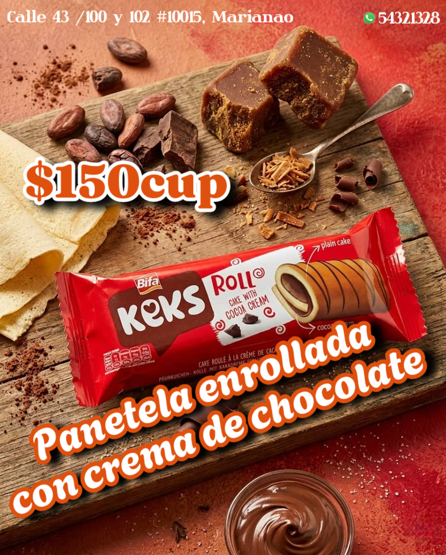 Galletas crema de chocolate